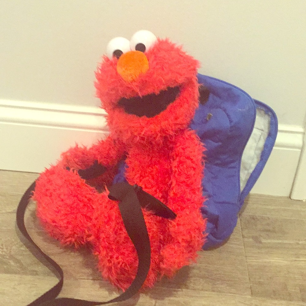 Cutest Elmo backpack from Sesame Place